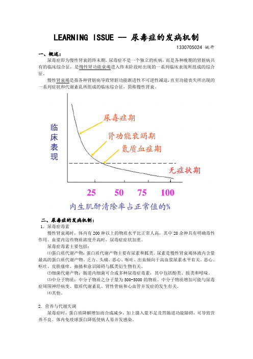 尿毒症发病机制