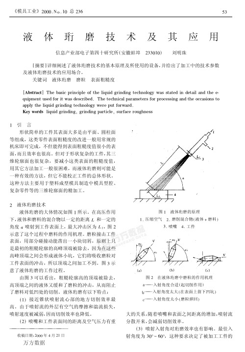 液体珩磨技术及其应用