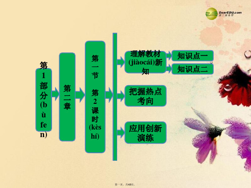 高中地理 第二章 第一节 第2课时 城市功能分区与中心地理论课件 湘教版必修3