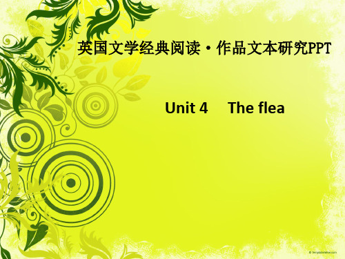 The Flea 《跳蚤》分析