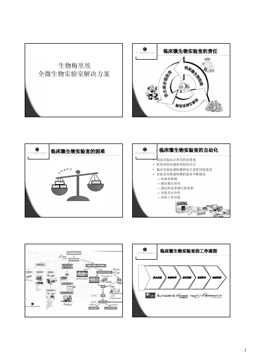 生物梅里埃的全微生物实验室解决方案