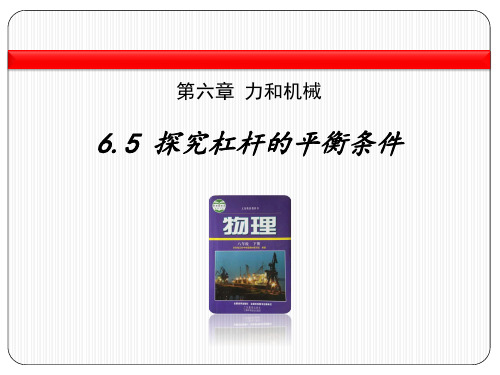 6.5 探究杠杆的平衡条件(29张PPT)