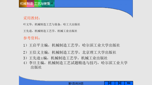 机械制造工艺学课件第一章PPT课件