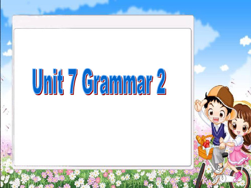 牛津译林版英语八上Unit 7《Seasons》(grammar)课件2