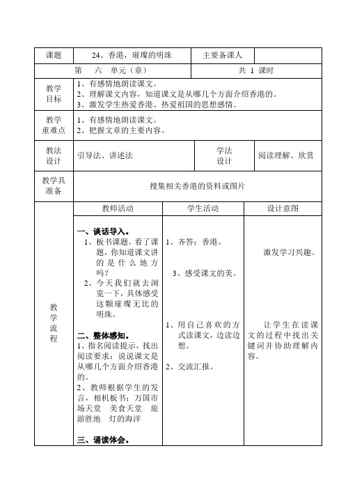 24、香港,璀璨的明珠