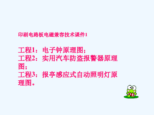 印刷电路板电磁兼容技术课件