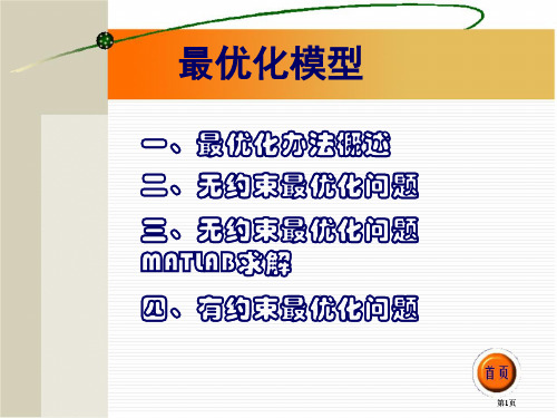 数学建模最优化模型课件ppt市公开课金奖市赛课一等奖课件