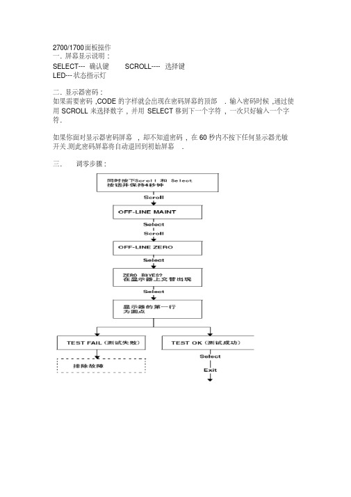 罗斯蒙特质量流量计中文手册