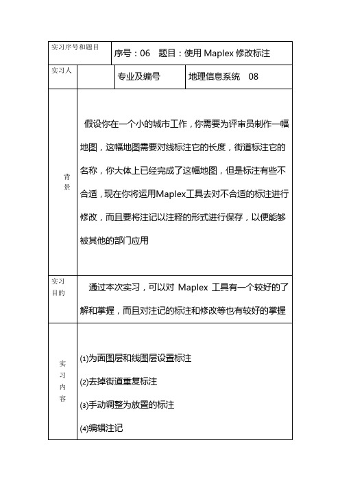 专题地图第6次实习报告