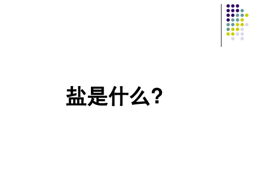 初中化学11.1生活中常见的盐课件