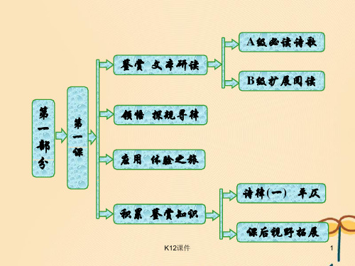 高中语文 第一部分 唐宋诗 第一课 驱山走海置眼前——山水胜色课件 语文版选修唐宋诗词鉴赏