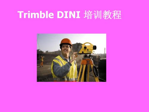 TrimbleDINI03课件