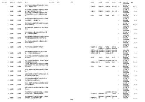 2013驾照科目一整理最终版(898题带插图)