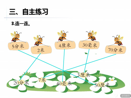 二年级下册数学第二单元长度单位换算课件