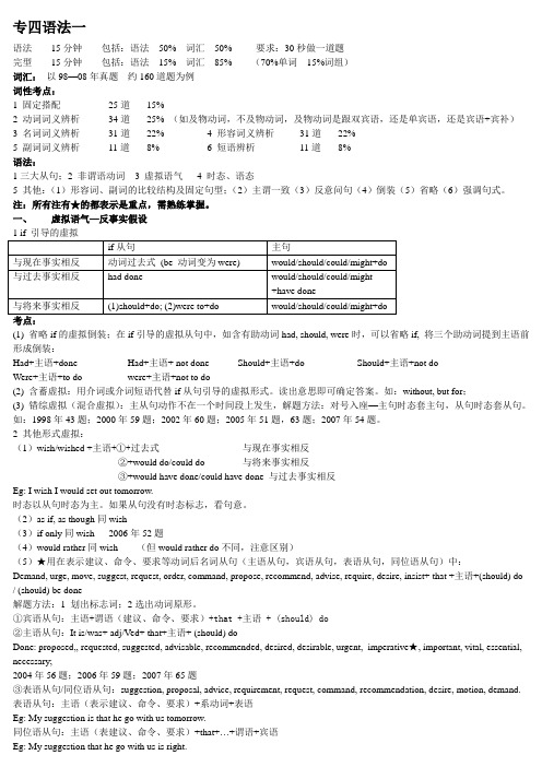 英语专四必过(语法、写作、最新新闻)