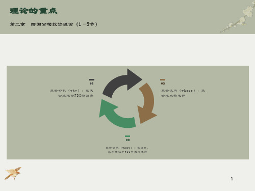 跨国公司投资理论1-5节