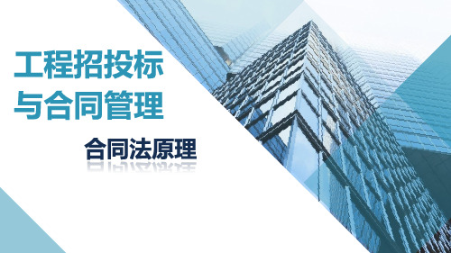 合同法原理——格式条款合同