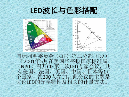 LED波长与色彩搭配