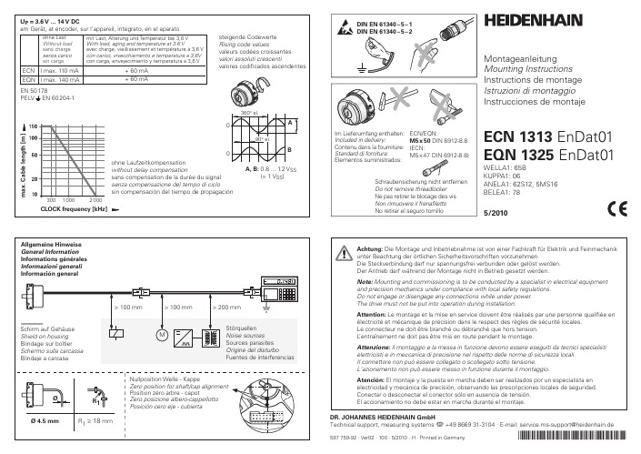 HEIDENHAIN海德汉ECN1313