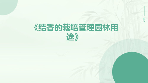 结香的栽培管理园林用途