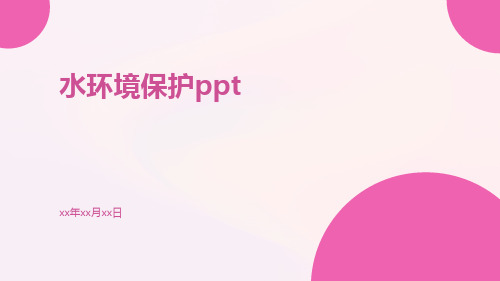 水环境保护PPTppt