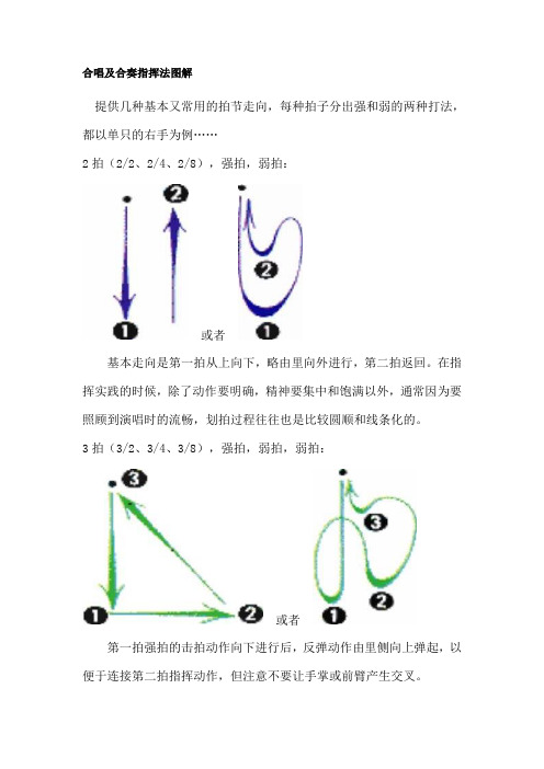 合唱及合奏指挥法图解