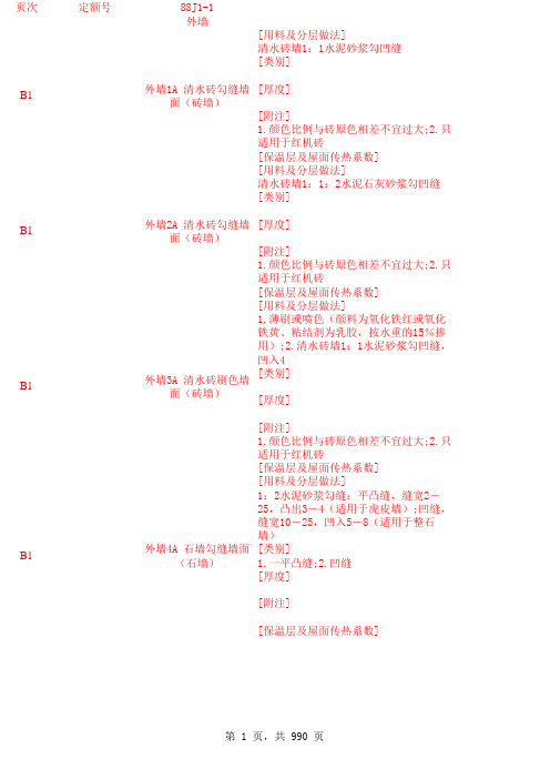 工程标准法规-88J11+工程标准图集 精品