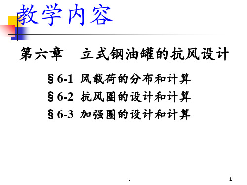 第6章抗风设计全解PPT课件