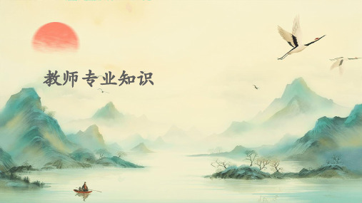 教师专业知识