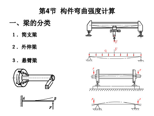 机械基础4-4 构件弯曲强度计算