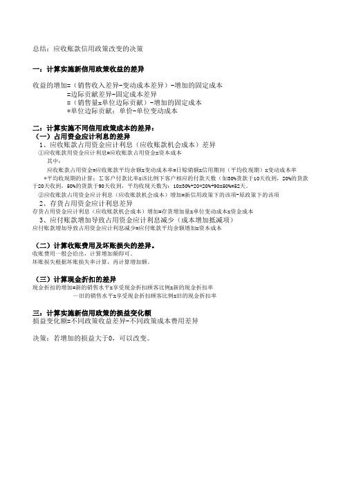 信用决策
