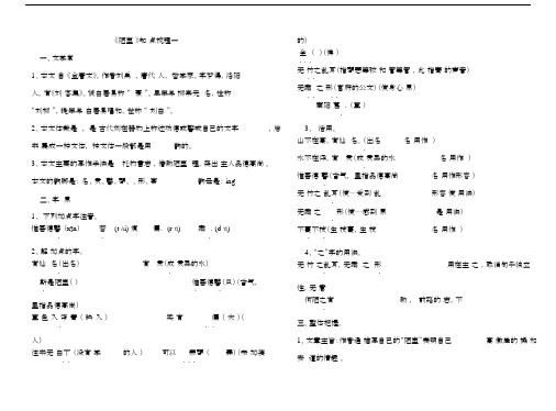 陋室铭学习知识点及初中中考题汇编及参考答案.doc