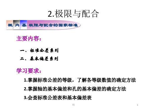 (完整版)6标准公差与基本偏差课件