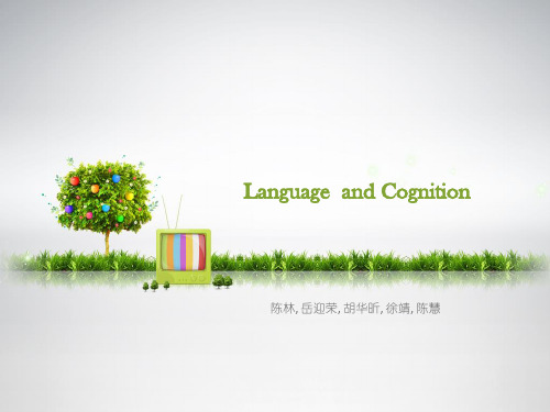 language and cognition