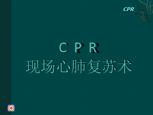 CPR 现场心肺复苏术