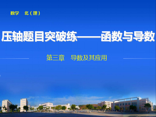 2015届高三数学北师大版(通用,理)总复习课件压轴题目突破练——函数与导数