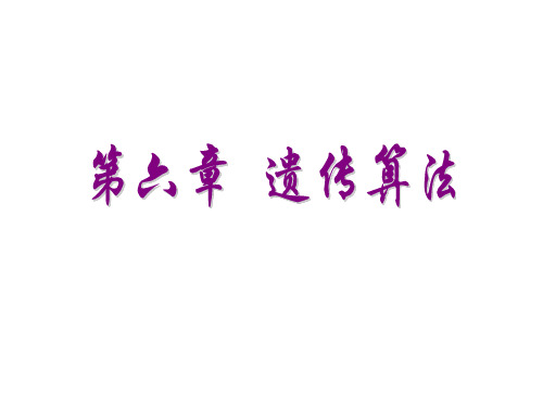 遗传算法