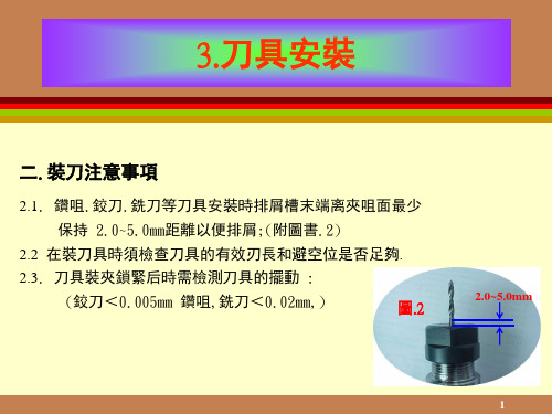 CNC技术员培训文档资料