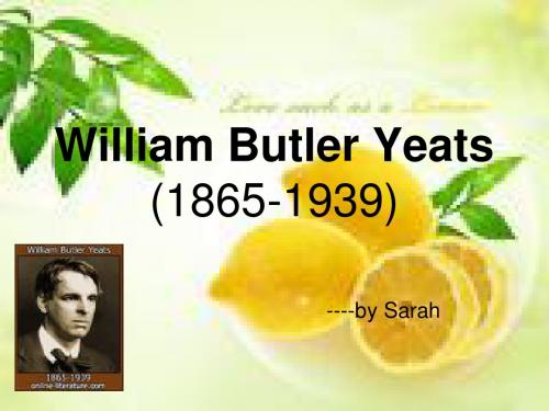 William Butler Yeats