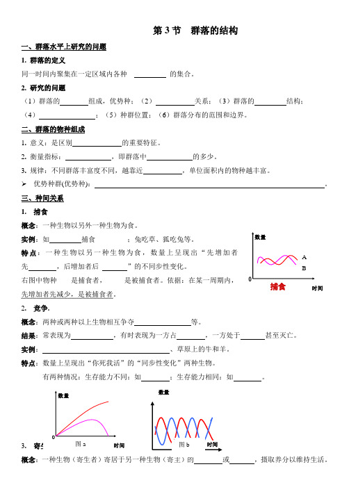 群落的结构导学案