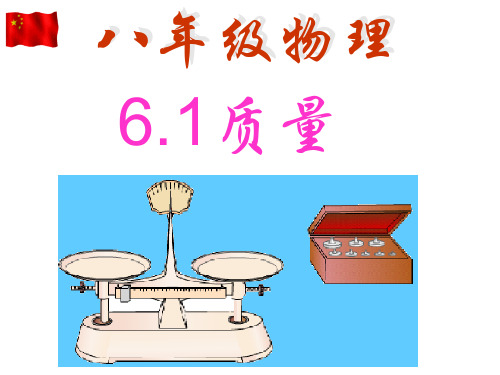 人教版八年级上册 6.1 质量  (共45张PPT).ppt