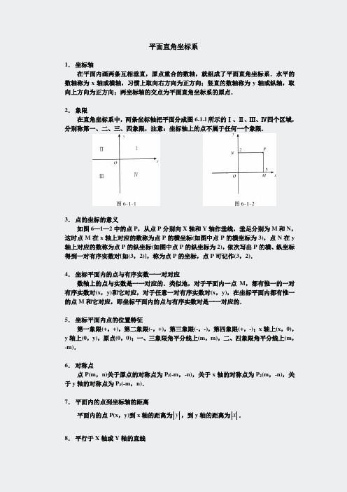 奥数-平面直角坐标系-师