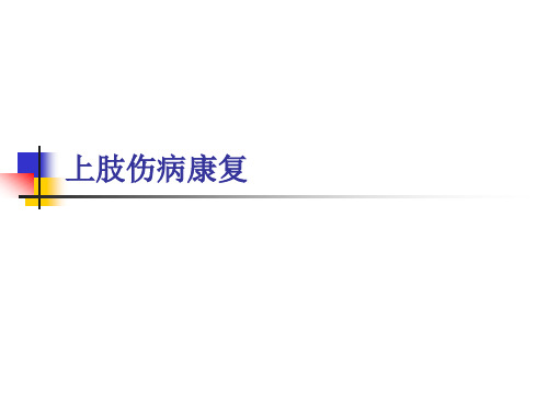 (精品)上肢伤病康复课件