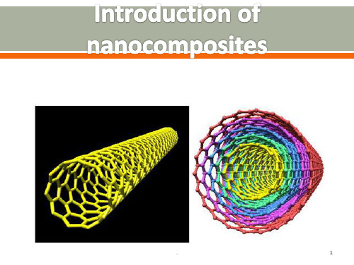 纳米材料-英文介绍PPT课件