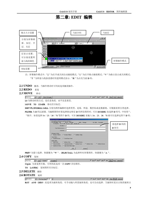 CAM350参考手册EDIT