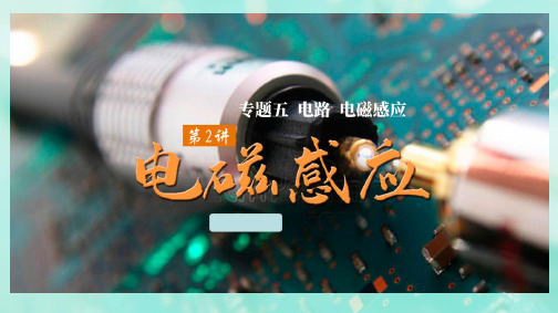 湖南省长郡中学2022届高三物理二轮复习课件：专题五第2讲电磁感应-知识讲解