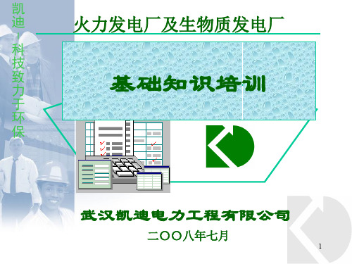 火电厂及生物质电厂培训