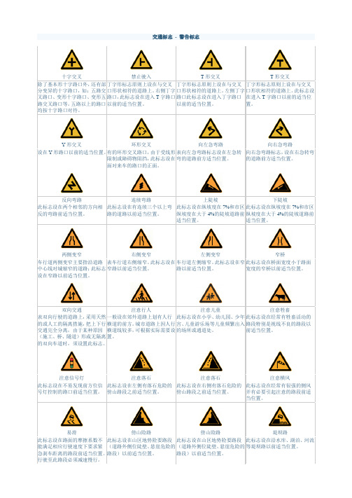 免费_交通标志图片大全及手势图片