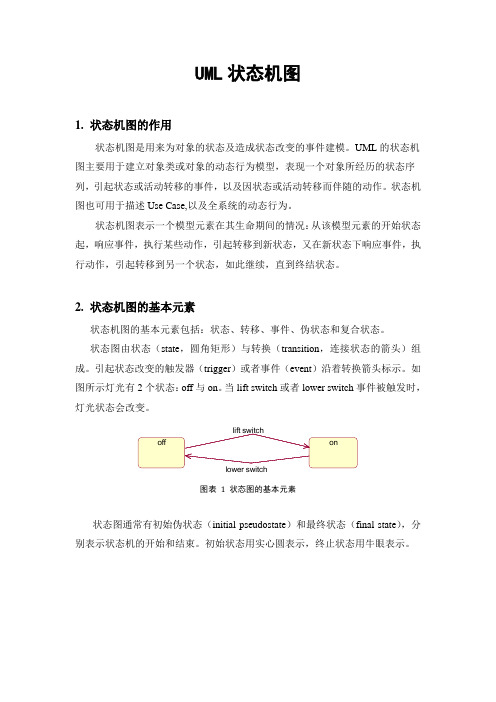 UML状态机图介绍