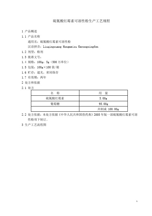 硫氰酸红霉素可溶性粉